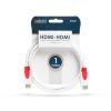 Delight Jelkábel HDMI-HDMI 2.0 3D aranyozott  Am/Am 1m White