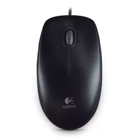 Logitech B100 Optical USB Mouse Black