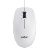 Logitech B100 Optical USB Mouse White
