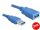 DeLock USB 3.0-A hosszabbító kábel male-female 2m Blue