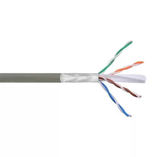 Delight CAT6 U-FTP Installation cable 305m Grey
