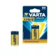 Varta 9V Alkáli Elem 1db/csomag