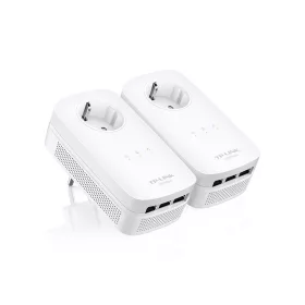   TP-Link TL-PA8030PKIT AV1200 3-Port Gigabit Passthrough Powerline Adapter Kit