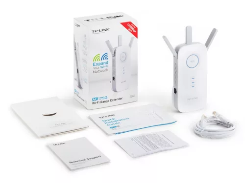 TP-Link RE450 AC1750 Dual Band Wireless Wall Plugged Range Extender White