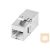 LANBERG feed-thru keystone connector RJ45 RJ45 FTP cat.6 90