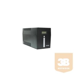   UPS KSTAR Microsine 2000VA USB, LCD - Line-interaktiv szinuszos
