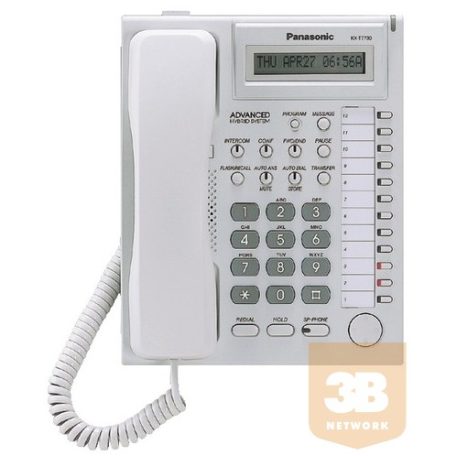Panasonic KX-AT7730CE, fehér analóg rendszerkészülék TES 824-hez