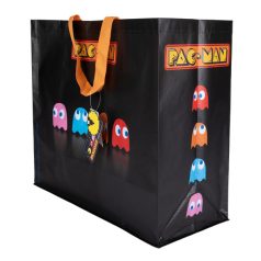 KONIX - PAC-MAN Bevásárló táska, Fekete