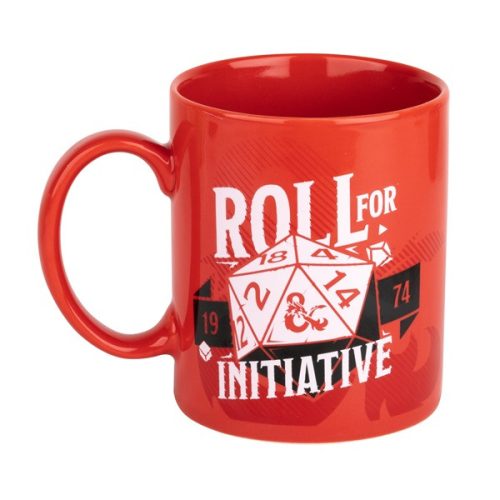 KONIX - DUNGEONS & DRAGONS "Roll For Initiative" Bögre, Mintás