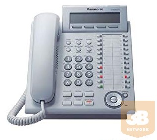 Panasonic KX-NT343X IP rendszertelefon - 3 soros 24 karakteres kijelző, 24 CO gomb