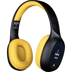   KONIX - PAC-MAN 2.0 Fejhallgató Vezeték Nélküli Bluetooth Gaming Stereo, Mikrofon, Fekete