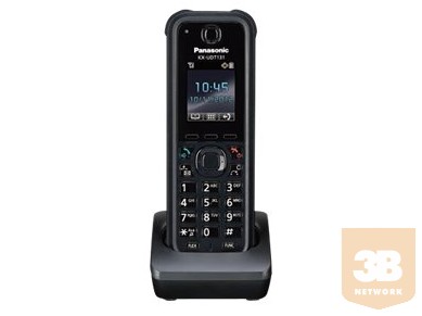 Panasonic KX-TCA385CE, DECT+töltő, színes kij, 500 név, 12 gomb,,ővcsip., BT, IP65