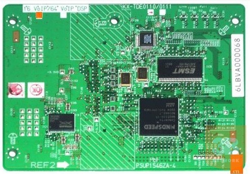 KX-TDE0111XJ, Panasonic DSP kártya 16IP trönk/32IP mellék (NCP és TDE központokhoz)