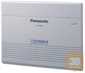 Panasonic KX-TES824CE, 3 fővonal/8 mellék bővíthető analóg alközpont