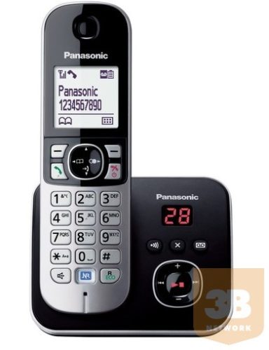 Panasonic KX-TG6821PDB üzenetrögzítős vezeték nélküli DECT telefon