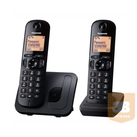 Panasonic KX-TGC212PDB DUO DECT vezeték nélküli telefon