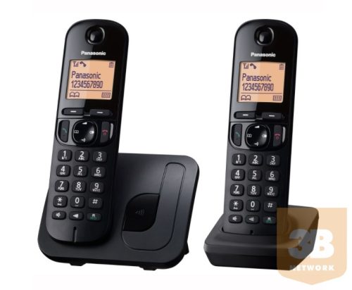 Panasonic KX-TGC212PDB DUO DECT vezeték nélküli telefon