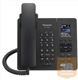 Panasonic KX-TPA65CE, kiegészítő vezetéknélküli asztali készülék TGP600-hoz fekete