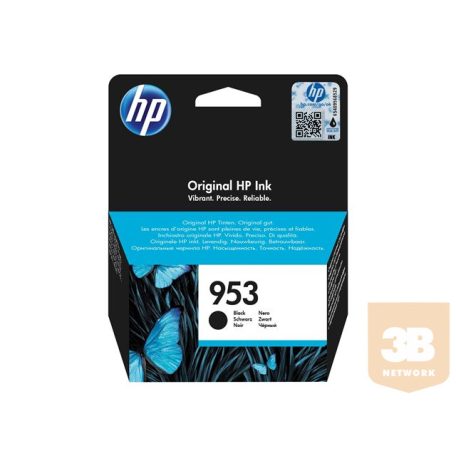 HP 953 Ink Cartridge Black 1.000 Pages