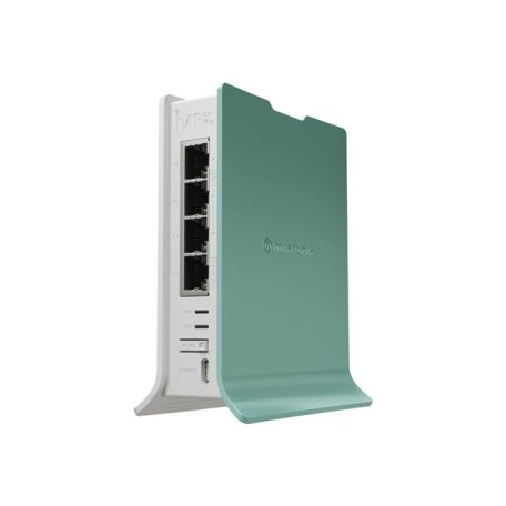 MIKROTIK L41G-2axD hAP ax lite WiFi 2.4GHz 802.11b/g/n/ax 4xGbE LAN RouterOS L4 tower case Wireless router