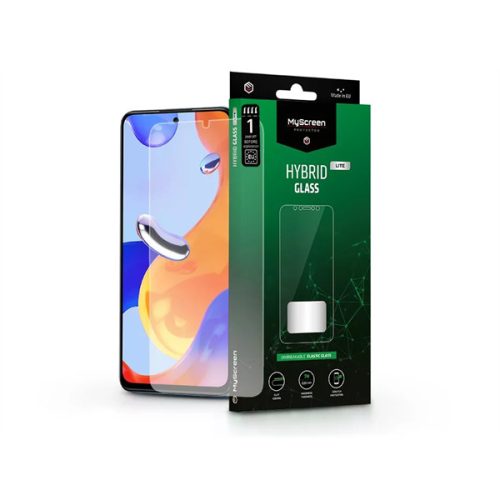 MYSCREEN PROTECTOR XIAOMI REDMI NOTE 11 PRO 5G RUGALMAS ÜVEG KÉPERNYŐVÉDŐ FÓLIA - HYBRID GLASS LITE - TRANSPARENT