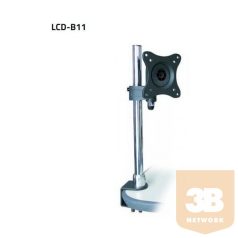   SUNNE Monitor asztali konzol 13"-27" (LCD-B11) dönthető, forgatható,magáll, pivot, max 15kg
