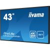 iiyama Prolite 18/7 IPS LFD, 42.5" LE4341UHS-B1, 3840x2160, 16:9, 350cd/m2, 8ms, VGA/HDMI/USB/Ethernet