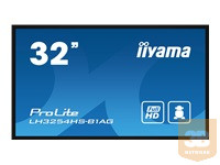 IIYAMA LH3254HS-B1AG 32inch 1920x1080 FHD IPS panel Haze 25percent 500cd/m Landscape and Portrait Signal FailOver Speakers