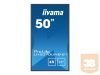 IIYAMA LH5070UHB-B1 50inch Super Slim 3840x2160 4K UHD VA panel 30mm depth 2xHDMI USB Media 700cd/m2 4000:1