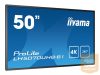 IIYAMA LH5070UHB-B1 50inch Super Slim 3840x2160 4K UHD VA panel 30mm depth 2xHDMI USB Media 700cd/m2 4000:1