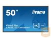 IIYAMA LH5070UHB-B1 50inch Super Slim 3840x2160 4K UHD VA panel 30mm depth 2xHDMI USB Media 700cd/m2 4000:1