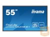 IIYAMA LH5570UHB-B1 55inch VA Super Slim 4K UHD Landscape or Portrait 4000:1 700cd/m2 2xHDMI USB LAN RS232 Android 9 OS