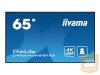 IIYAMA LH6554UHS-B1AG 65inch 3840x2160 UHD IPS panel Haze 25percent 500cd/m Landscape and Portrait Signal FailOver Speakers