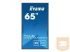 IIYAMA LH6570UHB-B1 65inch Super Slim 3840x2160 4K UHD VA panel 30mm depth 2xHDMI USB Media 700cd/m2 4000:1