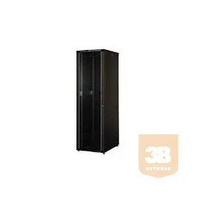   LANDE LN-CK32U6060-BL CK 32U 600x600 Álló rack szekrény 19" (nem lapra szerelhető) RAL9005 fekete
