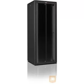   LANDE LN-FS22U8080-BL-111 DYNAmic 22U 800x800 álló rack szekrény 19" RAL9005 fekete