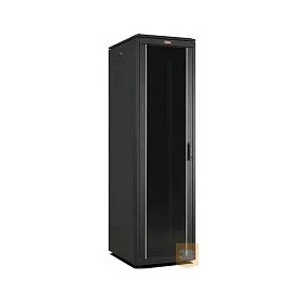   LANDE LN-FS26U6010-BL-111 DYNAmic 26U 600x1000 álló rack szekrény 19" RAL9005 fekete