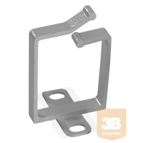   LANDE LN-KDG-KKM-4460-BL Kábelrendező horizontális 44x60 gyűrű 5db/csomag RAL9005 fekete