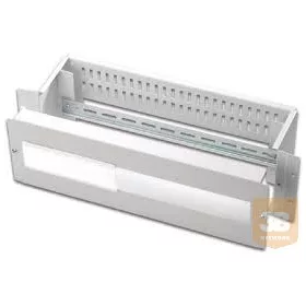   LANDE LN-PRZ-MOD-3U15-BL Elektromos modul 3U max 18db kismegszakítókhoz RAL9005 FEKETE