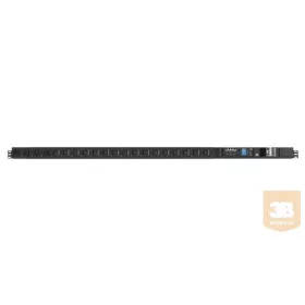   LANDE LN-PRZ-SGT-4518-IE Hálózati elosztó 45U rack szekrényhez két körös ( 9+9 ) 18 x IEC320