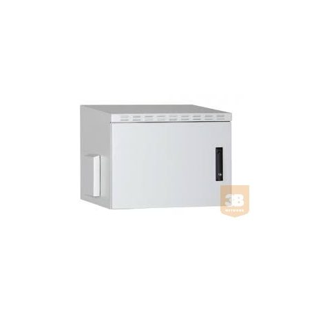 LANDE LN-SBO-IP5507U6045-LG SAFEbox 7U 600x450 kültéri fali rack szekrény IP55 védettséggel 19" RAL7035 szürke