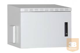 LANDE LN-SBO-IP5507U6045-LG SAFEbox 7U 600x450 kültéri fali rack szekrény IP55 védettséggel 19" RAL7035 szürke