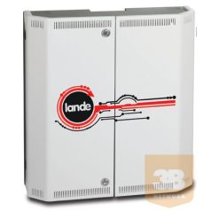   LANDE LN-SLM10U4944-MD NETbox SLIM 5U+5U 520x150 Fali rack szekrény függőleges kialakítás 19"