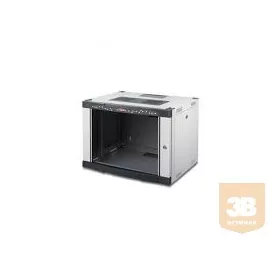  LANDE LN-WM07U6060-LG-111 NETbox 7U 600x600 fali rack szekrény 19" RAL7035 szürke