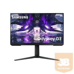   SAMSUNG Gamer 165Hz, VA monitor 24" G32A, 1920x1080, 16:9, 250cd/m2, 1ms, DisplayPort/HDMI, Pivot