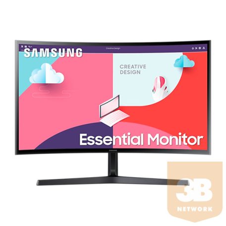 SAMSUNG S24C366EAU 24inch FHD VA 16:9 60Hz 4ms Curved 250cd/m2 3000:1 HDMI