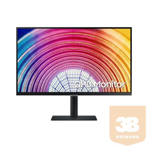 Samsung Monitor 27" - S27A600NAU (IPS, 2560x1440, 16:9, 75HZ, 300cd/m2, 5ms, Pivot, Flat)