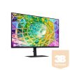 SAMSUNG IPS monitor 27" S80A, 3840x2160, 16:9, 300cd/m2, 5ms, HDMI/DisplayPort/4xUSB, Pivot