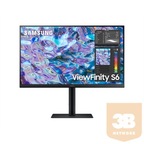 SAMSUNG IPS monitor 27" S61B, 2560x1440, 16:9, 300cd/m2, 5ms, 75Hz, DisplayPort/2xHDMI, Pivot