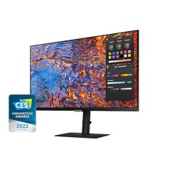   SAMSUNG IPS monitor 27" S8, 3840x2160, 16:9, 350cd/m2, 5ms, HDMI/DisplayPort/3xUSB/USB-C/LAN, Pivot